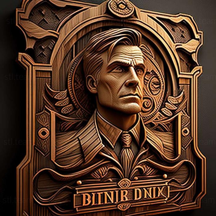 3D модель Букер ДеВитт BioShock Infinite (STL)